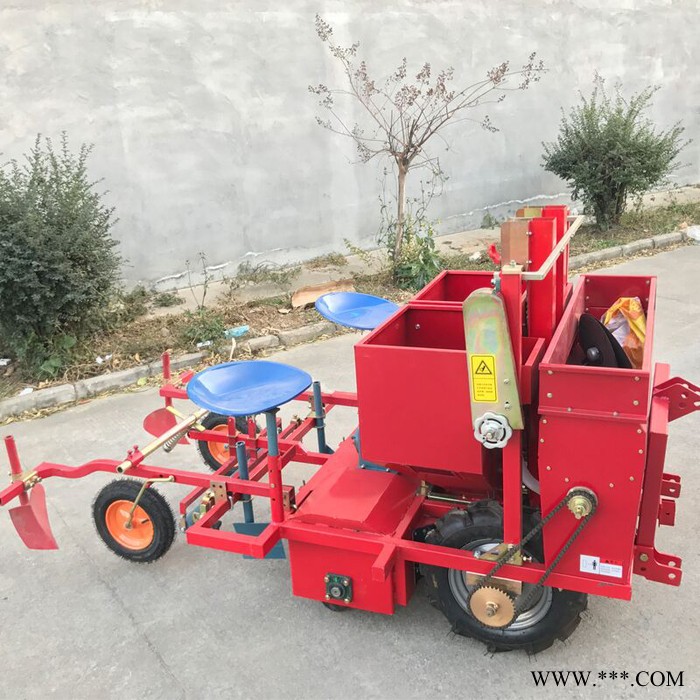 宏博BZJ 土豆种植机 马铃薯山药种植机 定制两垄四行播种机图3