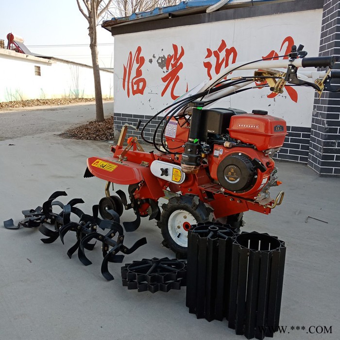 山药开荒培土机 新型苗圃开沟培土机 手扶式大葱开沟培土管理机图2