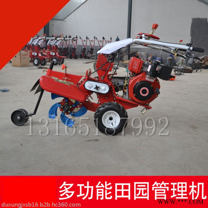 耕地除草起垄机 小型山药开沟机图片 辣椒封沟机视频图2