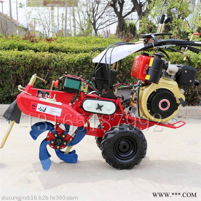 耕地除草起垄机 小型山药开沟机图片 辣椒封沟机视频图6