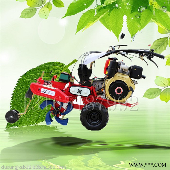 耕地除草起垄机 小型山药开沟机图片 辣椒封沟机视频图5