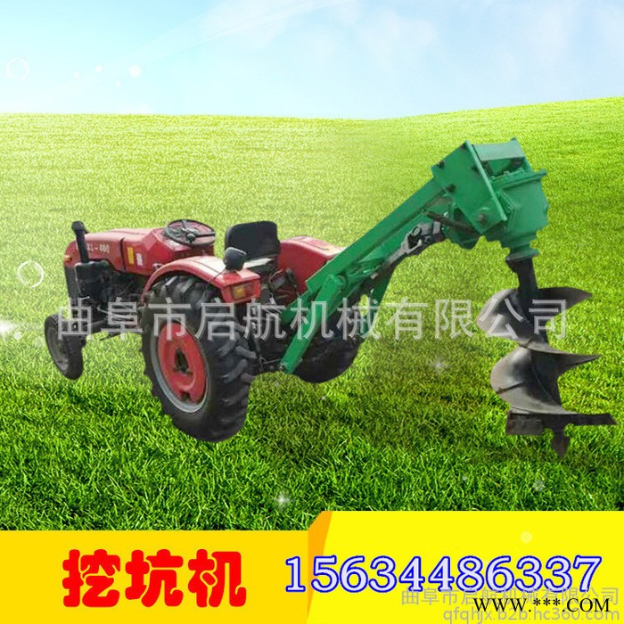 埋桩打坑机 山药地手扶挖坑机 手扶式地钻机厂家图8