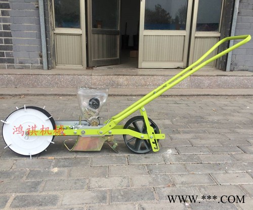 手推式蔬菜精播机 龙门县高粱白菜精播机 4行播种山药机图4