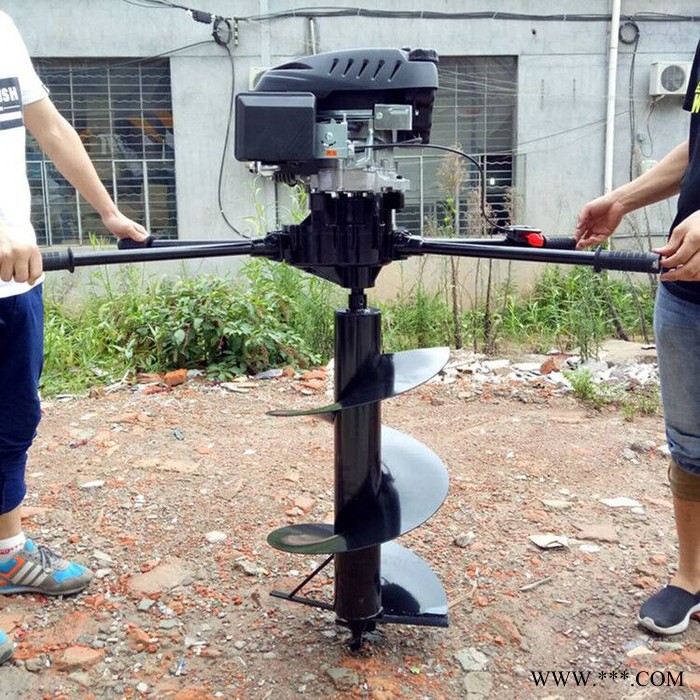 地面打坑机 汽油挖坑机 **手提式挖坑机 山药挖穴机图3