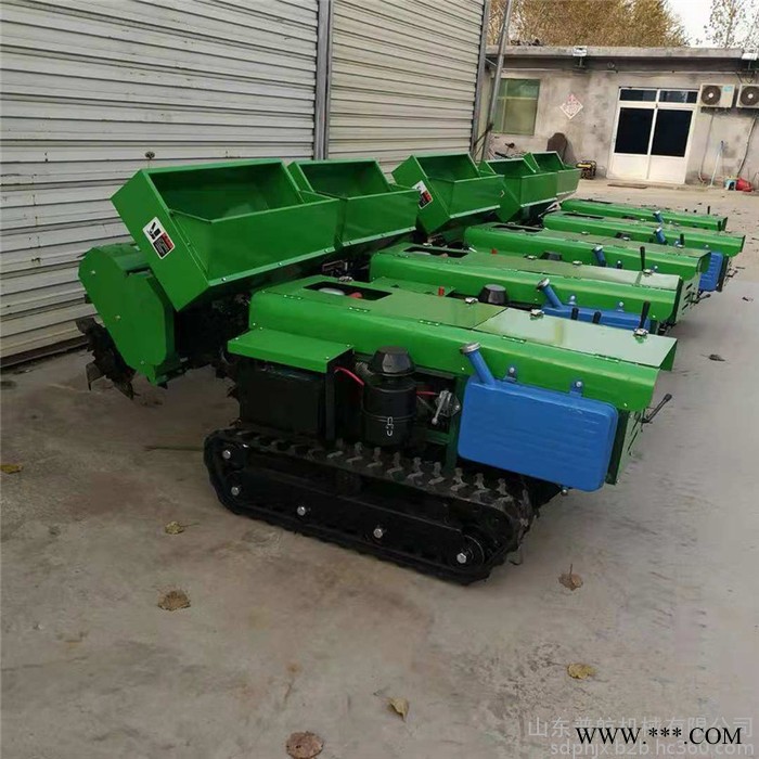 低矮可在山林行走的履带机 普航小地块施肥回填机 山药种植开沟机批发图4