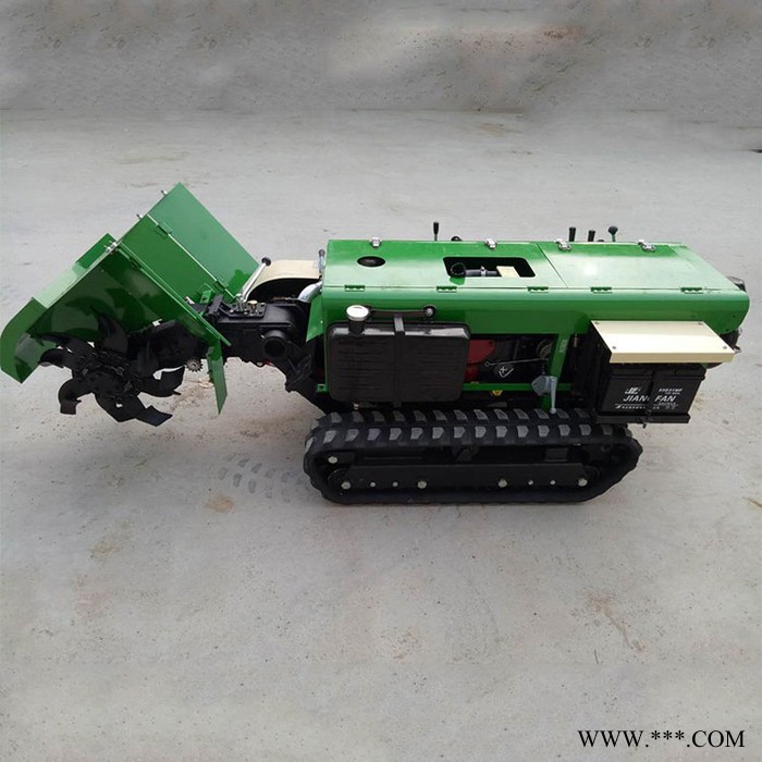 低矮可在山林行走的履带机 普航小地块施肥回填机 山药种植开沟机批发图5