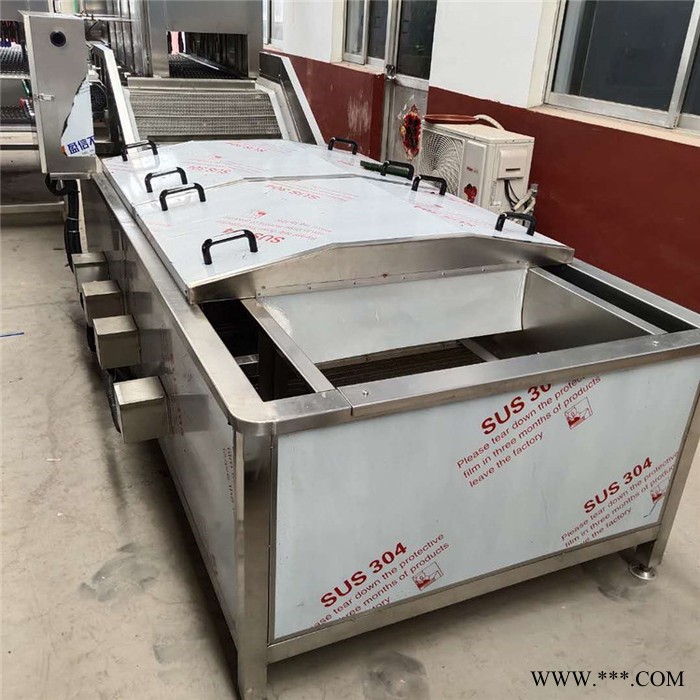 景翔牌PT-5000 果蔬漂烫机 蘑菇漂烫机 叶菜杀青机 山药漂烫流水线图4