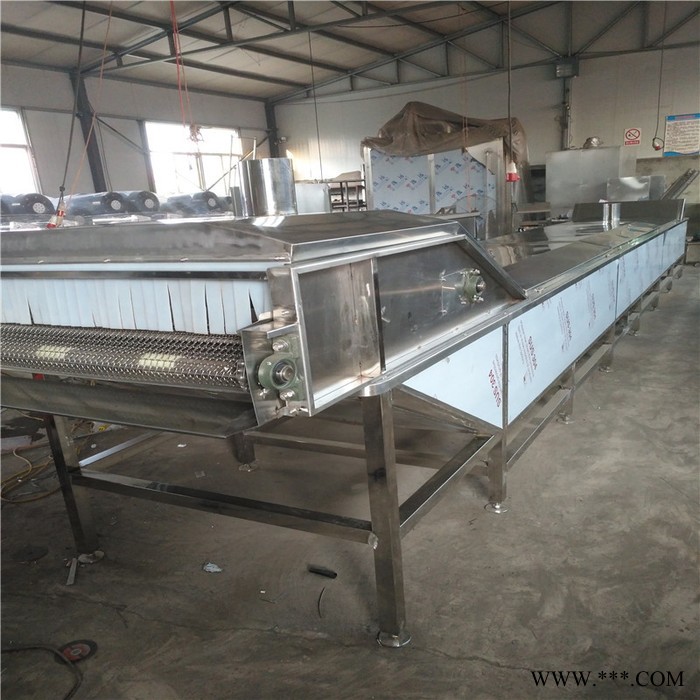 景翔牌PT-5000 果蔬漂烫机 蘑菇漂烫机 叶菜杀青机 山药漂烫流水线图6