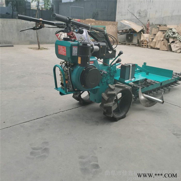 佳鑫机械 链条手扶电启动开槽机 山药种植开沟机 燃气管道开沟机厂家图5