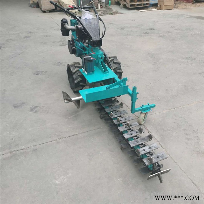 佳鑫机械 链条手扶电启动开槽机 山药种植开沟机 燃气管道开沟机厂家图8