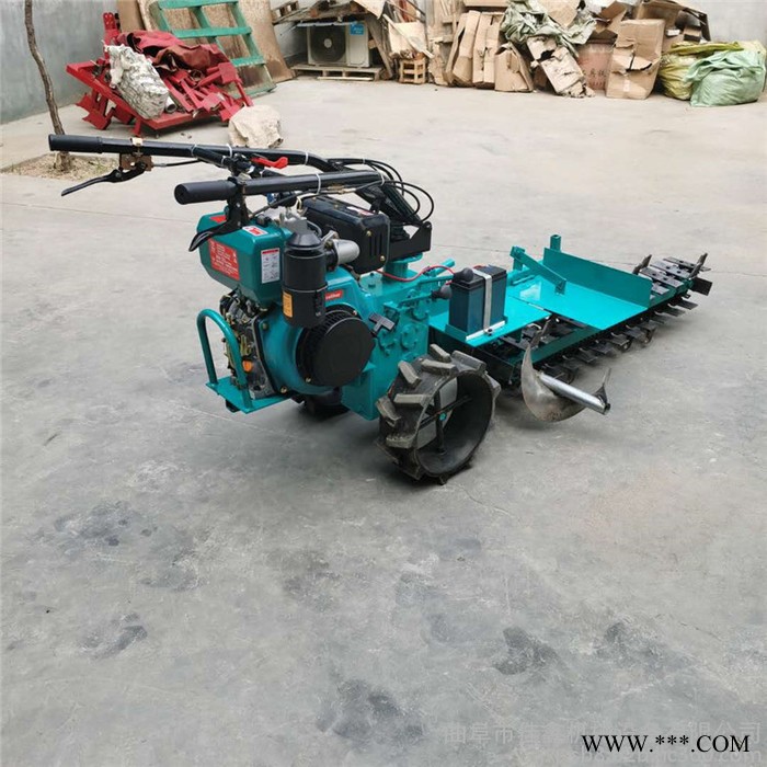 佳鑫机械 链条手扶电启动开槽机 山药种植开沟机 燃气管道开沟机厂家图7