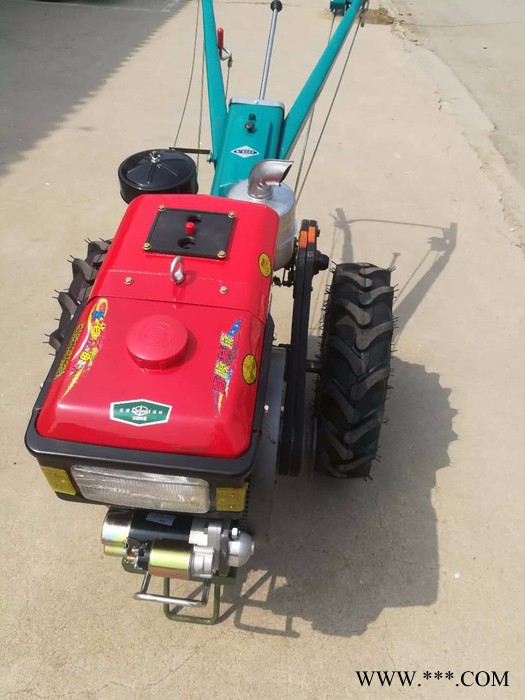 山药种植旋耕起垄机 手扶拖拉机带开沟机 手扶施肥打药机图3