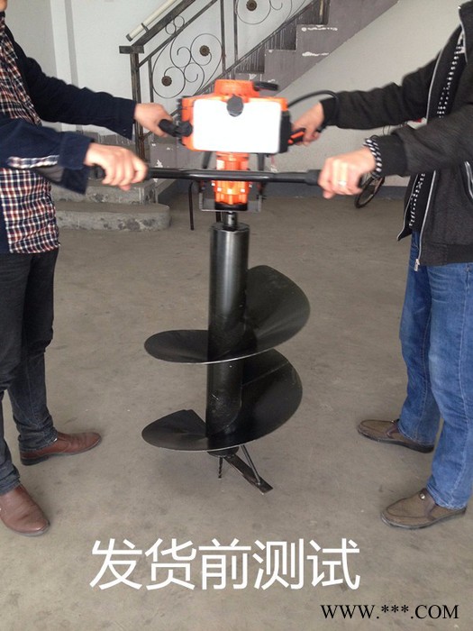 挖坑机配件大全  甘肃大棚立柱打孔机 山药种植挖坑机价格图4