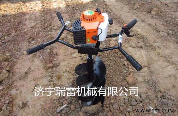 挖坑机配件大全  甘肃大棚立柱打孔机 山药种植挖坑机价格图8