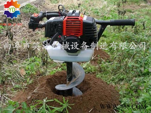 四冲程汽油挖坑机，山药种植打眼机 轻便挖坑机报价图2