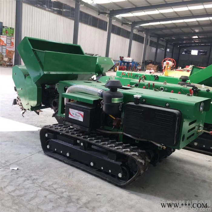 山药种植开沟机山东哪买 履带式开沟回填机 启航施肥回填机图7