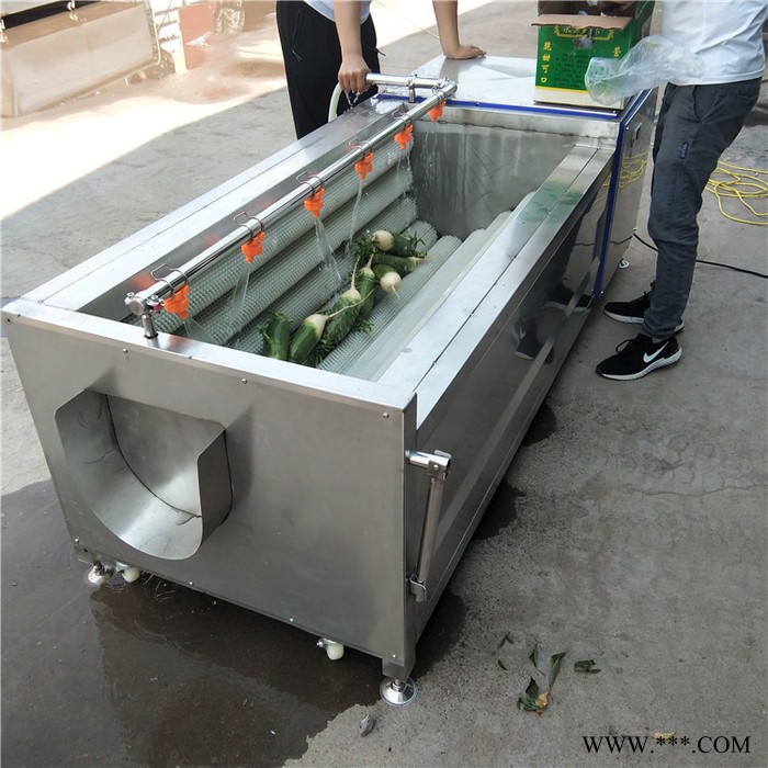 义康MQX-1500型 萝卜去泥清洗设备 洋葱去皮清洗设备  山药去皮清洗加工设备图3