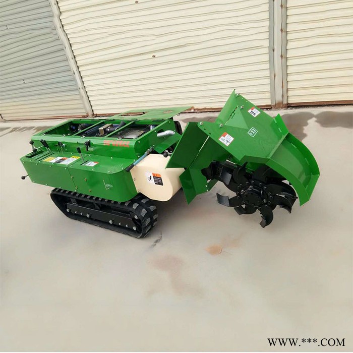 蓝莓草莓园土杂肥果园旋耕机 启航果园施肥开沟埋土机 山药开沟机价格图4