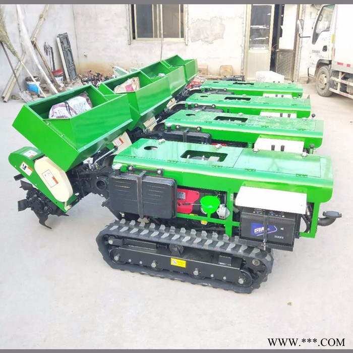 蓝莓草莓园土杂肥果园旋耕机 启航果园施肥开沟埋土机 山药开沟机价格图5
