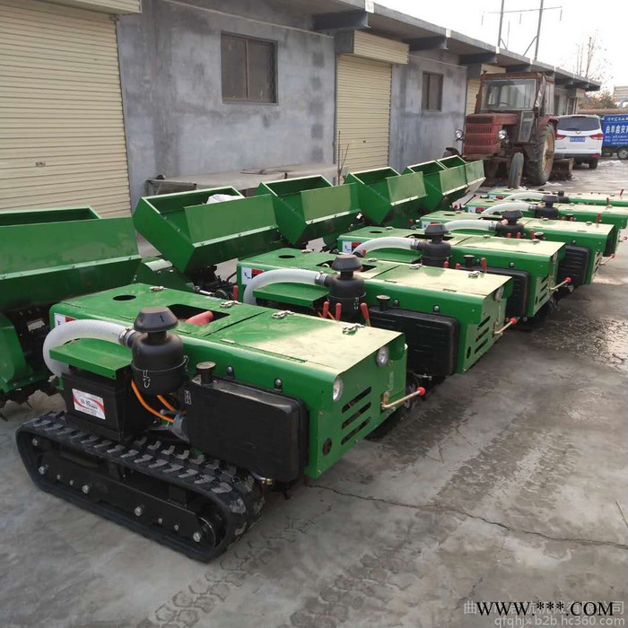 山药果园锄草机 柴油回填机价格 启航履带式深施土杂肥开沟机图8