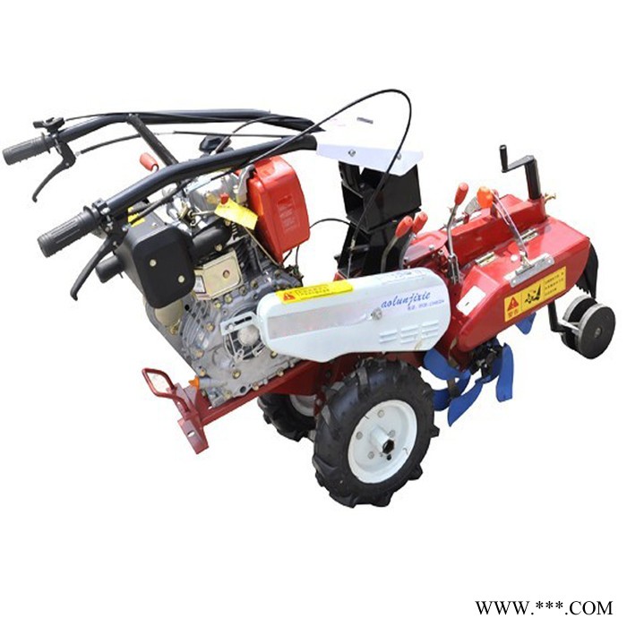 宏博 山药种植开沟机 柴油启动开沟培土机 大葱大姜开沟培土机图3