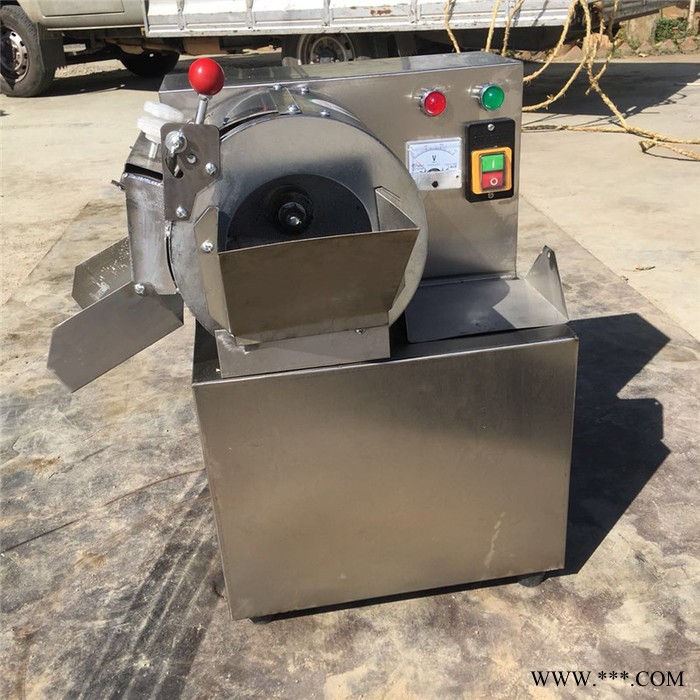 柠檬山楂切片机  黄瓜切丝机型号 山药切片机富兴图3