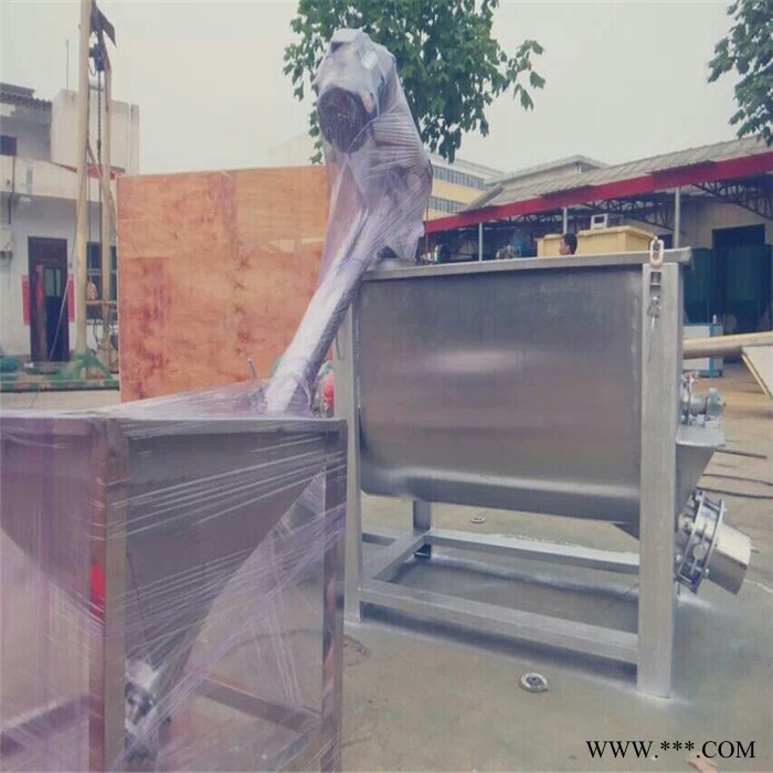 板蓝根葛根山药中药粉碎搅拌机 鱼饲料搅拌机价格 调味品搅拌机 树枝果木粉碎搅拌一体机图3