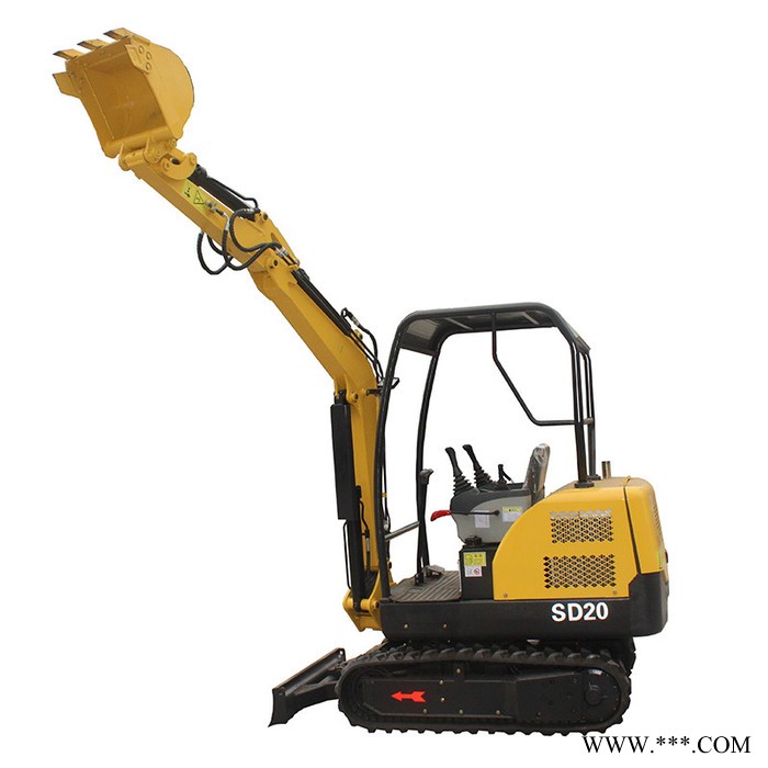 农业挖药材挖山药小型履带挖掘机 农用好帮手多功能迷你挖掘机图2