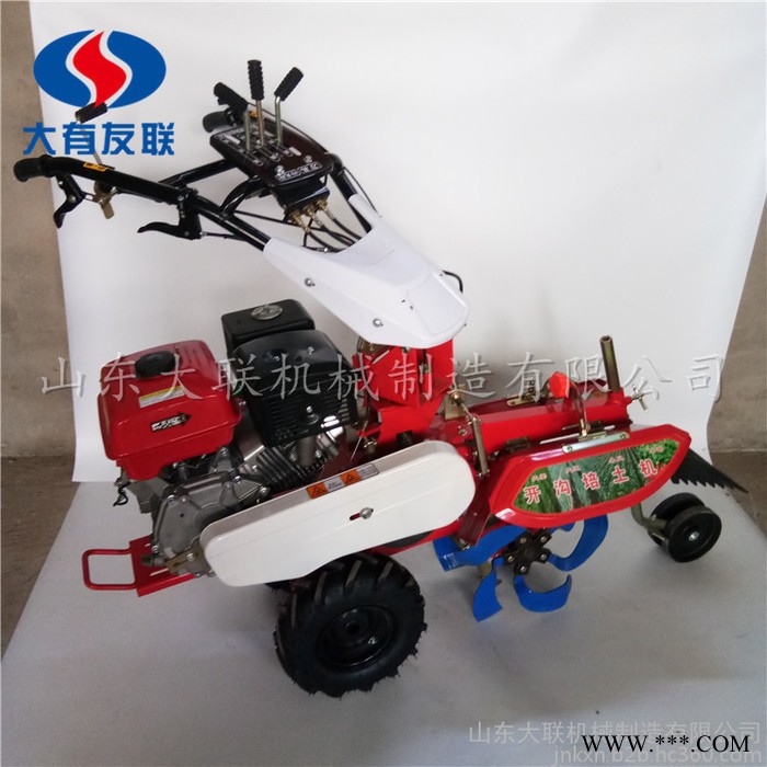 青州小型自走式汽油开沟机 山药种植开沟机操作视频图3