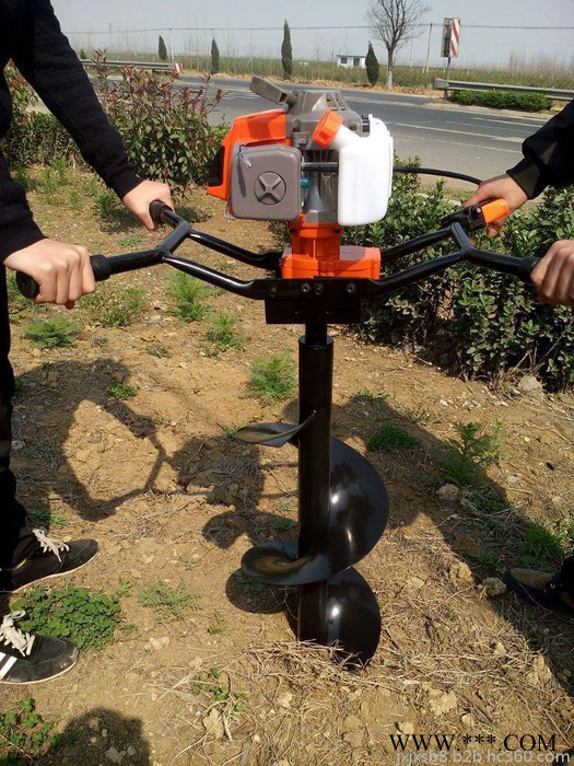 佳鑫山药种植打眼机 电力施工打孔机 立柱挖坑机批发图5