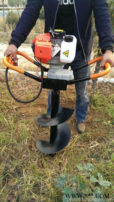 佳鑫山药种植打眼机 电力施工打孔机 立柱挖坑机批发图2