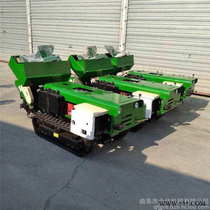 jj施肥开沟回填一体机 履带式核桃树园除草旋耕机 山药施肥机图6