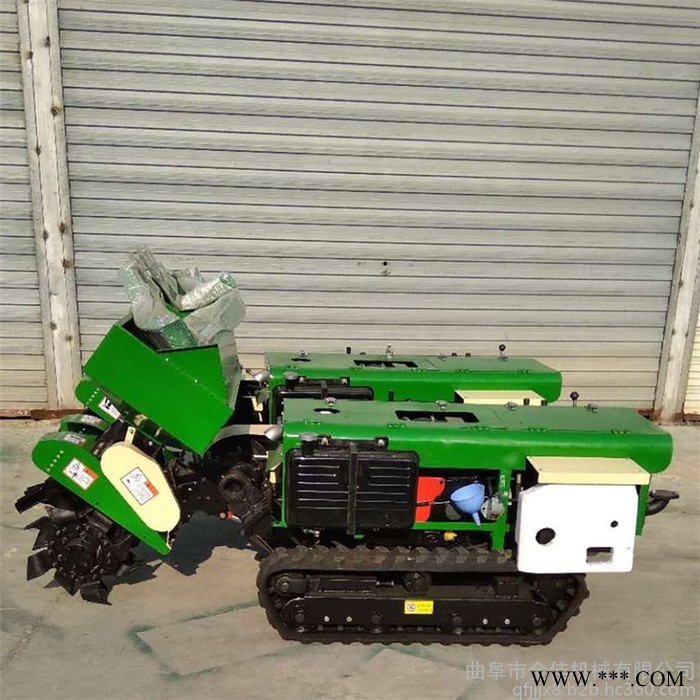 jj施肥开沟回填一体机 履带式核桃树园除草旋耕机 山药施肥机图5