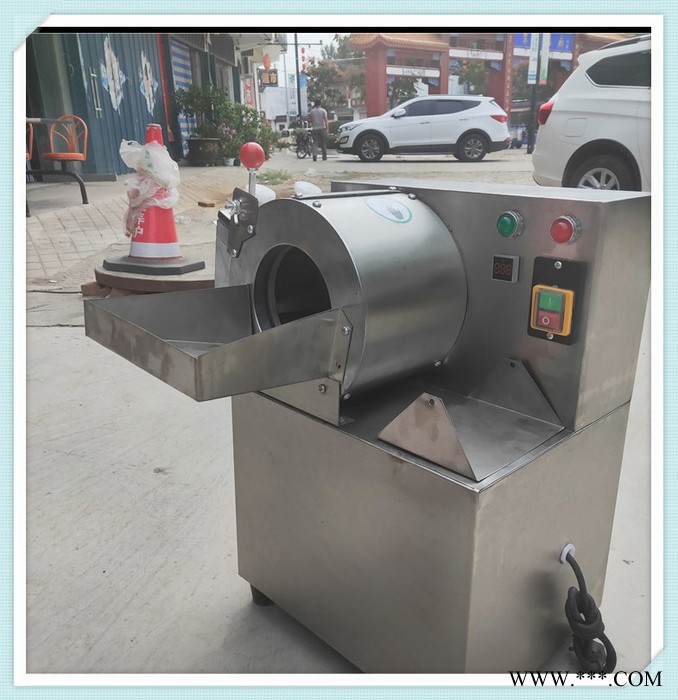 农用地瓜切薯机 多功能电动切片机 果蔬药材削片机 山药切片机图8