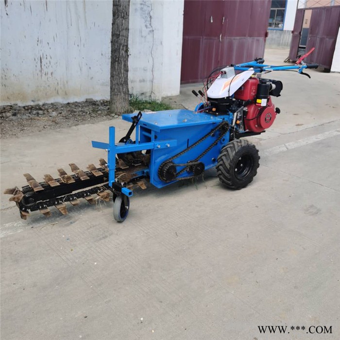山药种植开深沟机 启航 柴油开深沟机图6