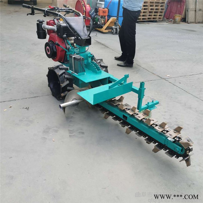 山药种植开深沟机 启航 柴油开深沟机图3