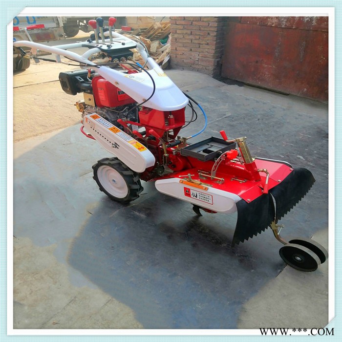 山药种植开沟机 多功能田园管理机价格 厂家生产大葱开沟培土机 优民图8