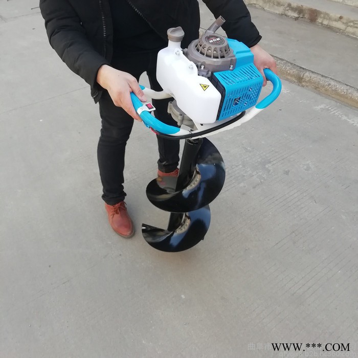 山药植树挖坑机 种植树打坑机 小型手提打坑机图2