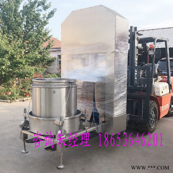 面料染料固液分离机 压榨机 大型山药汁提取榨汁设备 商用压榨机图5