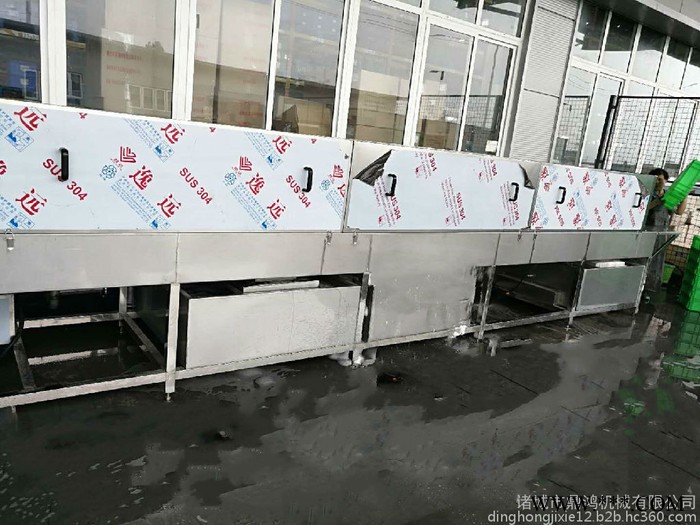 鼎鸿PL-5000型高压喷淋清洗机 大姜清洗机 洗姜机 洋姜清洗机 山药清洗机 洋葱清洗机 火龙果清洗机 榴莲清洗流水线图8
