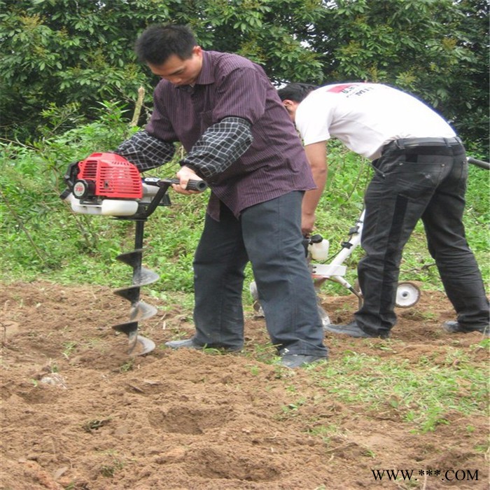 园林绿化打坑机价格  山药种植挖坑机  栽树刨孔机厂家批发图8