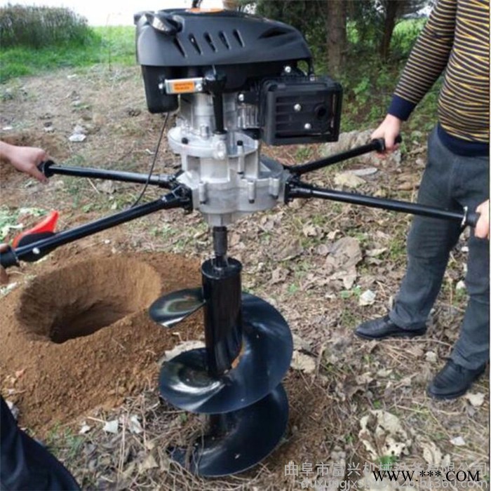 园林绿化打坑机价格  山药种植挖坑机  栽树刨孔机厂家批发图5