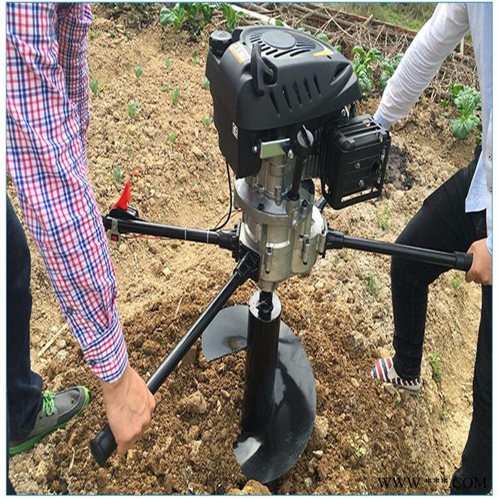 园林绿化打坑机价格  山药种植挖坑机  栽树刨孔机厂家批发图3