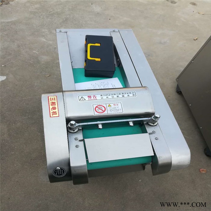 食堂山药切片机型号 芥菜切丝机价格 豆角切断机视频图2