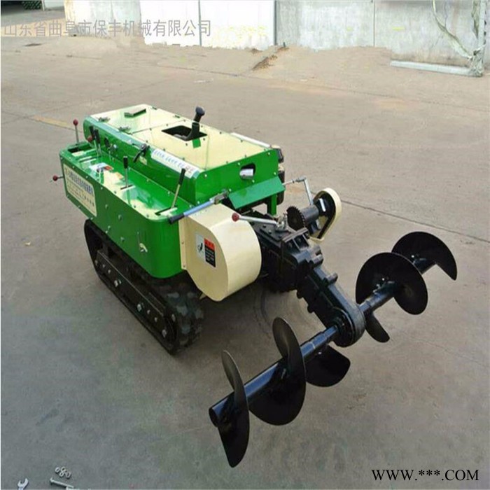 小型坦克履带开沟机 农用山药葡萄开沟施肥机 可以原地调头图8