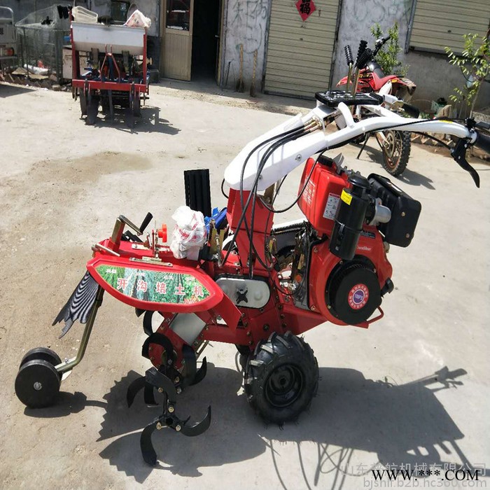 PH-KG 大葱山药开沟机 柴油手扶式开沟机 微耕机价格图5