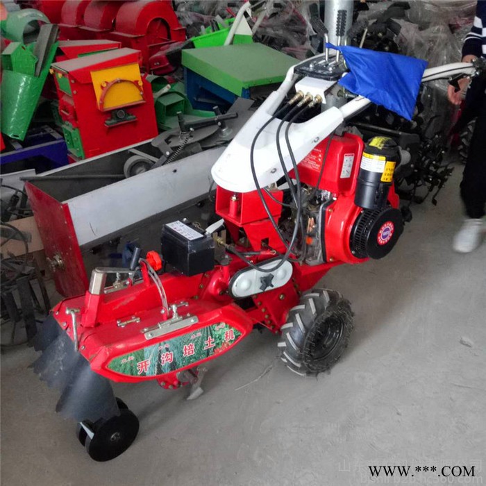 PH-KG 大葱山药开沟机 柴油手扶式开沟机 微耕机价格图2