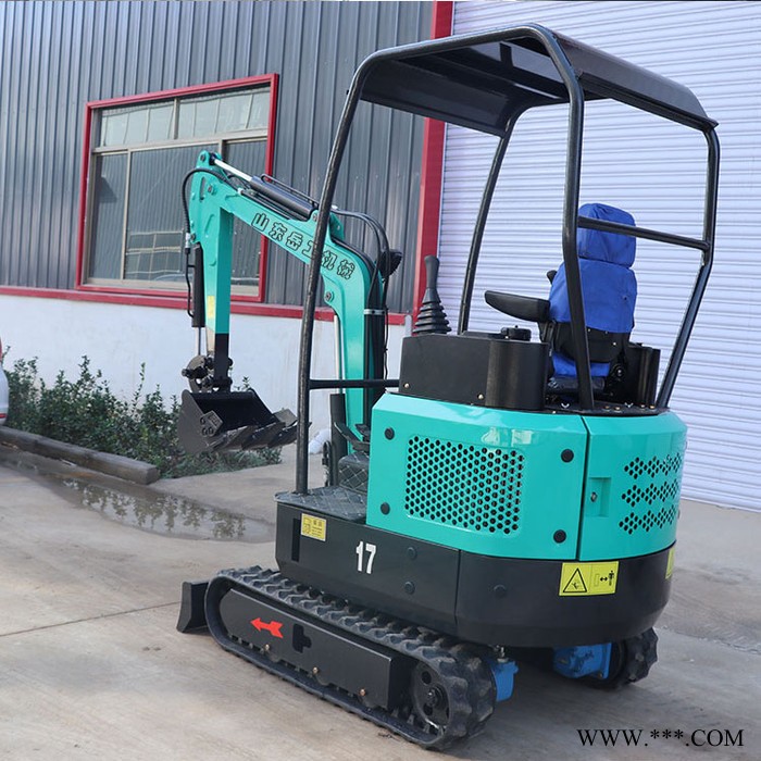 岳工 小型挖掘机 先导三缸挖掘机 挖山药使用挖沟机图5
