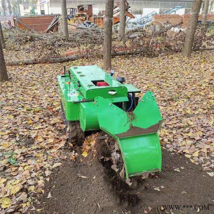 山地爬坡履带果树开沟施肥机 山药葡萄施肥履带式开沟机图7