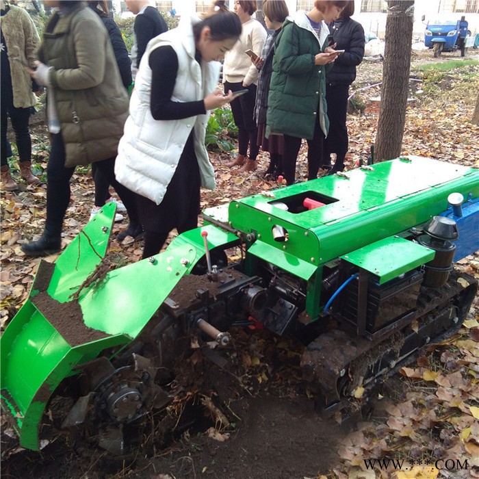 山地爬坡履带果树开沟施肥机 山药葡萄施肥履带式开沟机图8